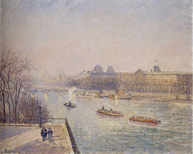 Morning, Winter Sunshine, Frost, the Pont-Neuf, the Seine, the Louvre, Soleil D